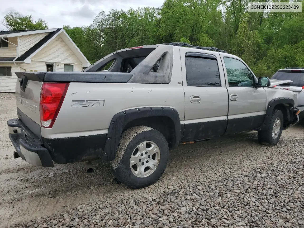 2005 Chevrolet Avalanche K1500 VIN: 3GNEK12Z25G223409 Lot: 56853345