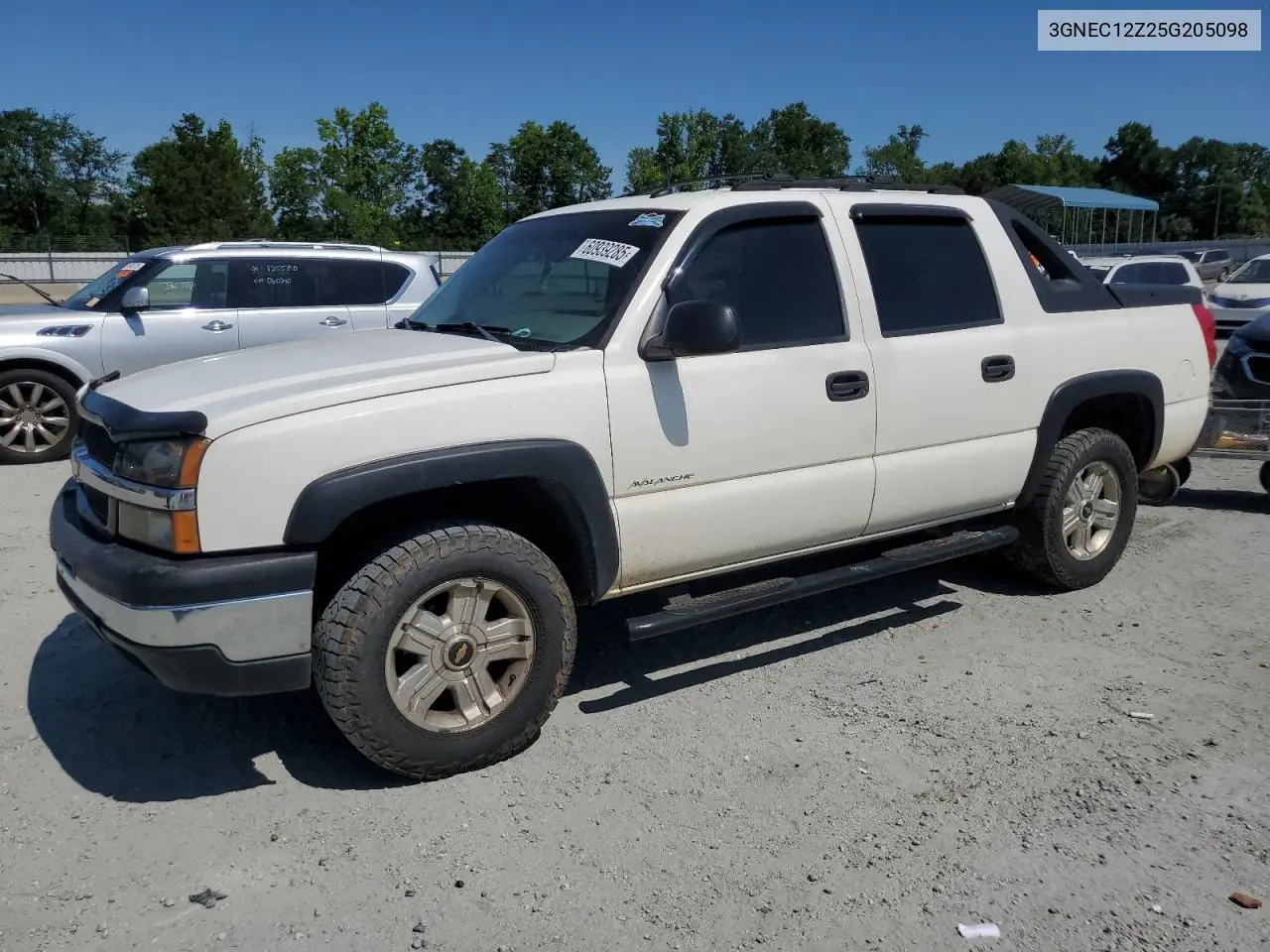 2005 Chevrolet Avalanche C1500 VIN: 3GNEC12Z25G205098 Lot: 60939285