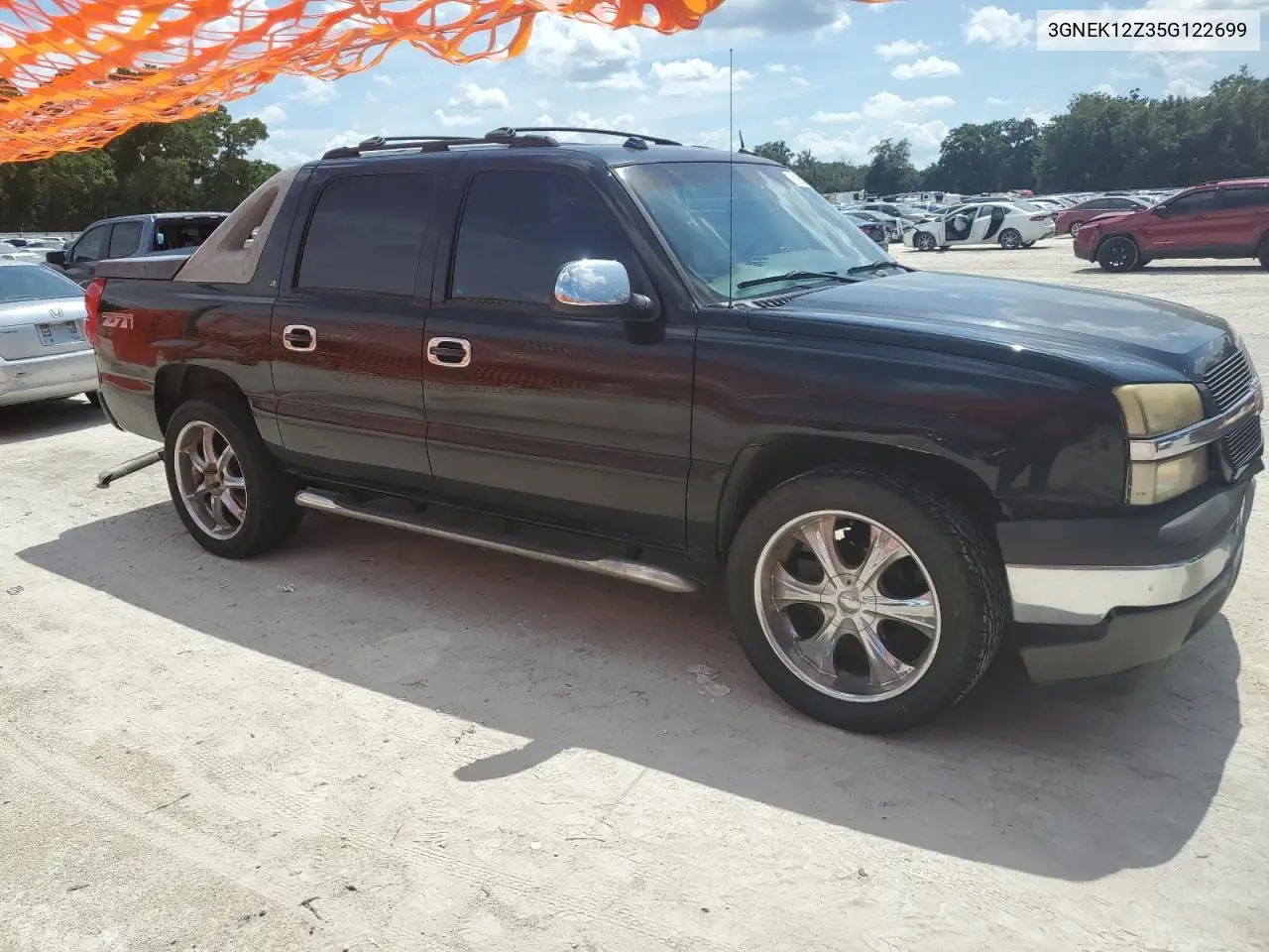 2005 Chevrolet Avalanche K1500 VIN: 3GNEK12Z35G122699 Lot: 61995865