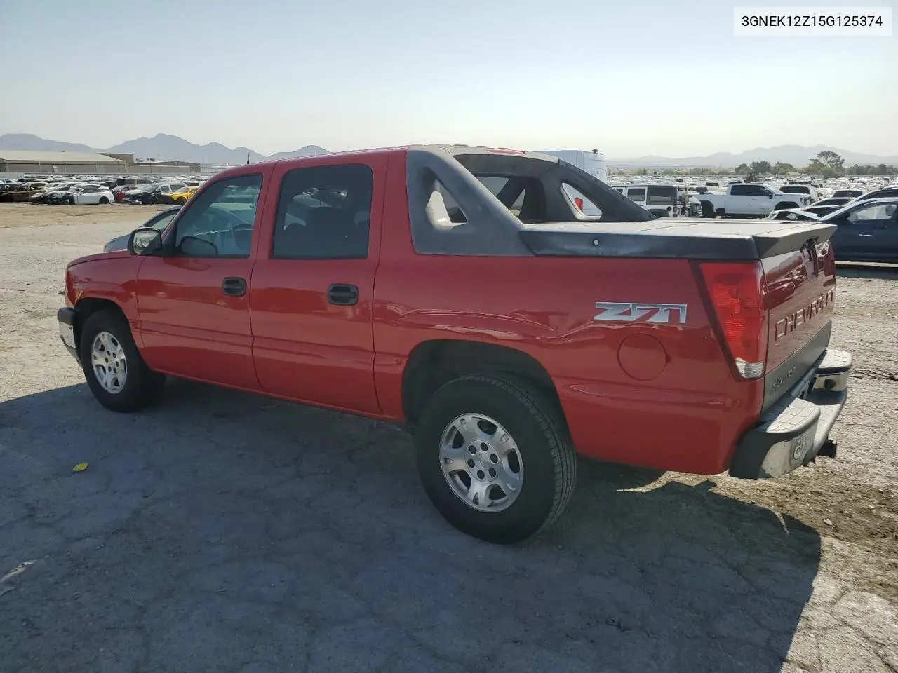 2005 Chevrolet Avalanche K1500 VIN: 3GNEK12Z15G125374 Lot: 62093775