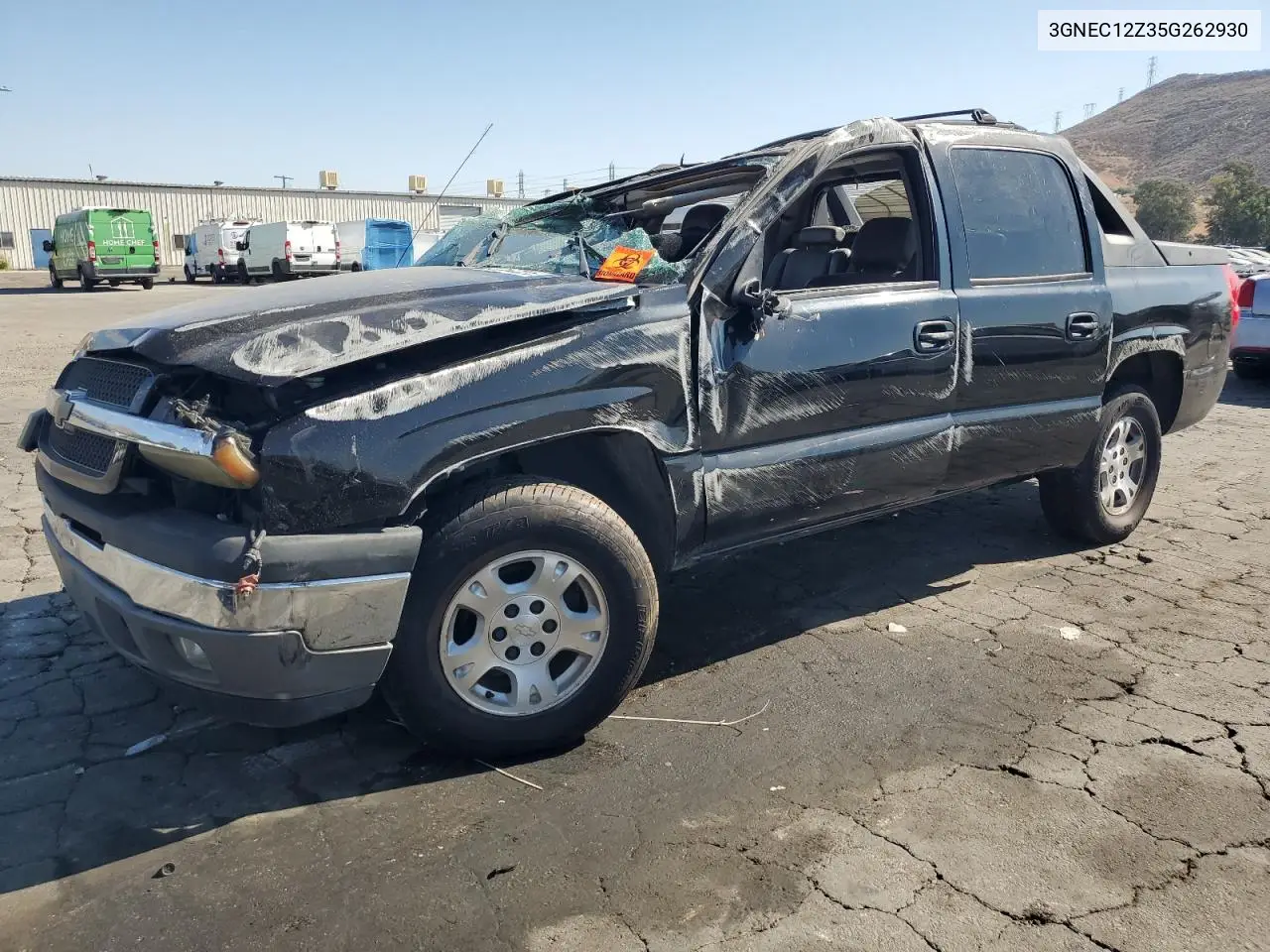 2005 Chevrolet Avalanche C1500 VIN: 3GNEC12Z35G262930 Lot: 63447825