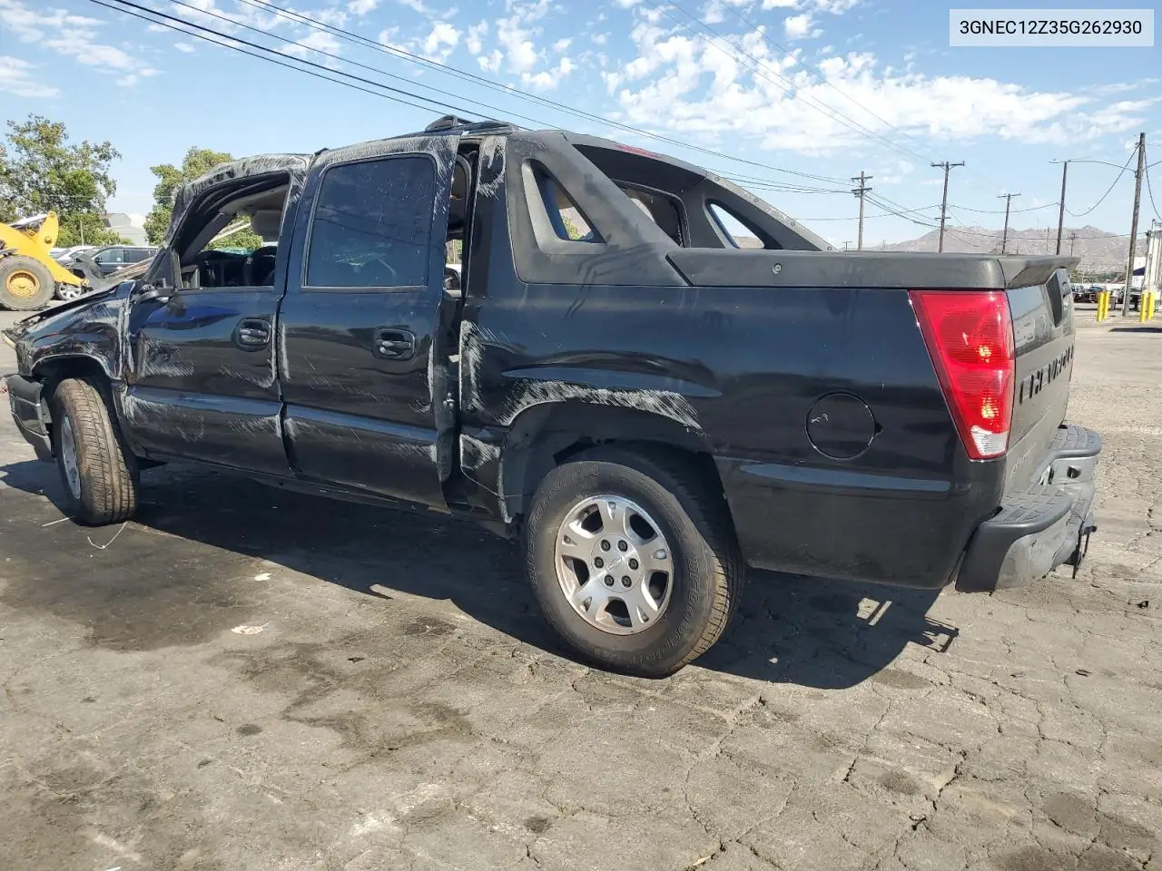 2005 Chevrolet Avalanche C1500 VIN: 3GNEC12Z35G262930 Lot: 63447825