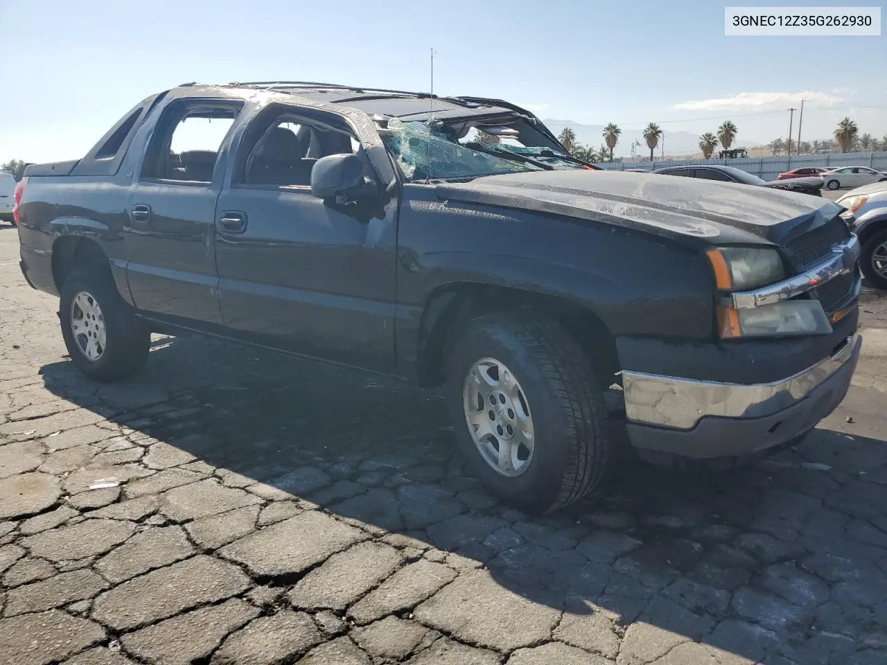 2005 Chevrolet Avalanche C1500 VIN: 3GNEC12Z35G262930 Lot: 63447825