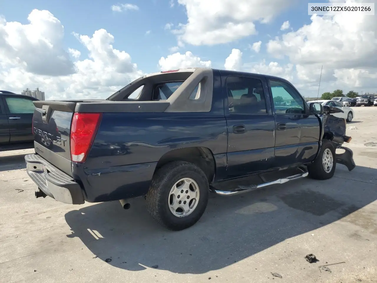 2005 Chevrolet Avalanche C1500 VIN: 3GNEC12ZX5G201266 Lot: 64992765