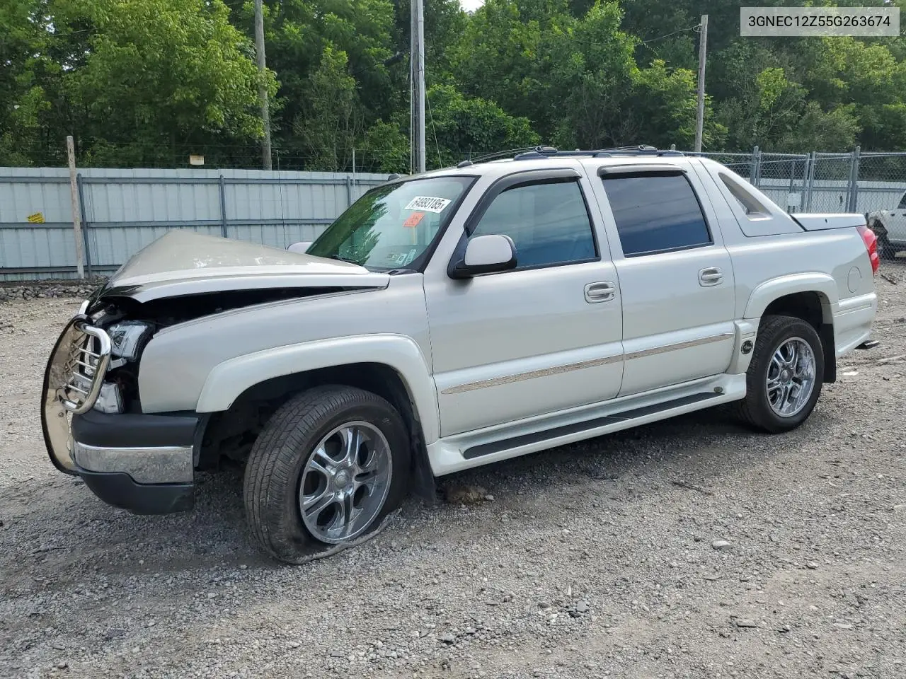 2005 Chevrolet Avalanche C1500 VIN: 3GNEC12Z55G263674 Lot: 64993185
