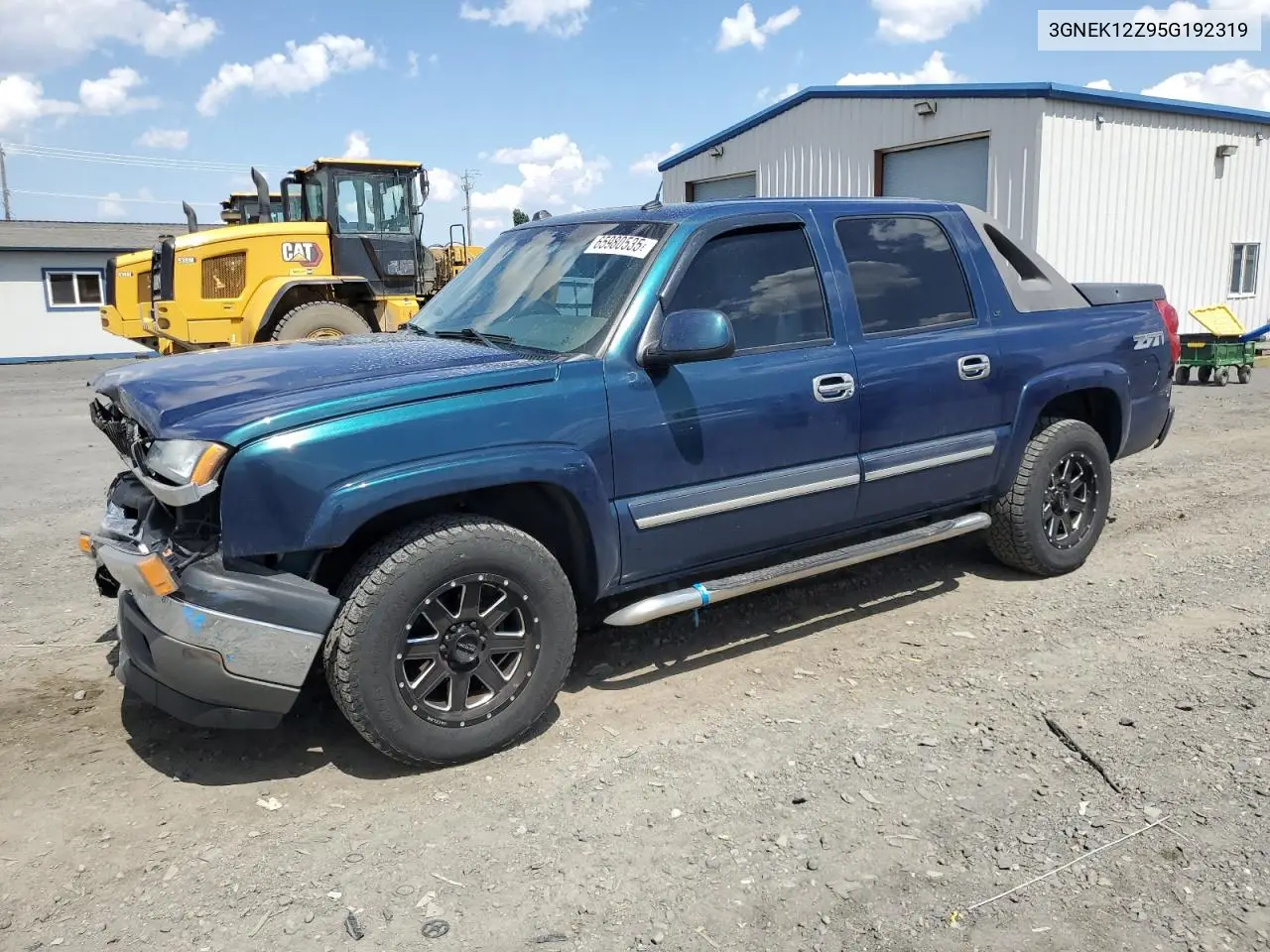 2005 Chevrolet Avalanche K1500 VIN: 3GNEK12Z95G192319 Lot: 65980535