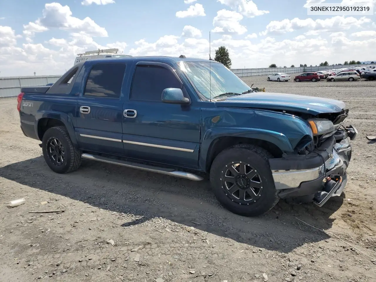 2005 Chevrolet Avalanche K1500 VIN: 3GNEK12Z95G192319 Lot: 65980535