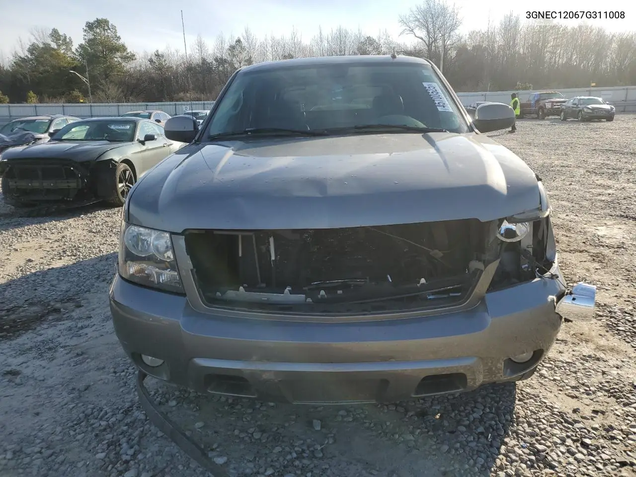 2007 Chevrolet Avalanche C1500 VIN: 3GNEC12067G311008 Lot: 45700525