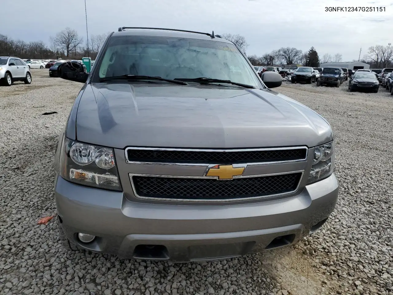 2007 Chevrolet Avalanche K1500 VIN: 3GNFK12347G251151 Lot: 46107005
