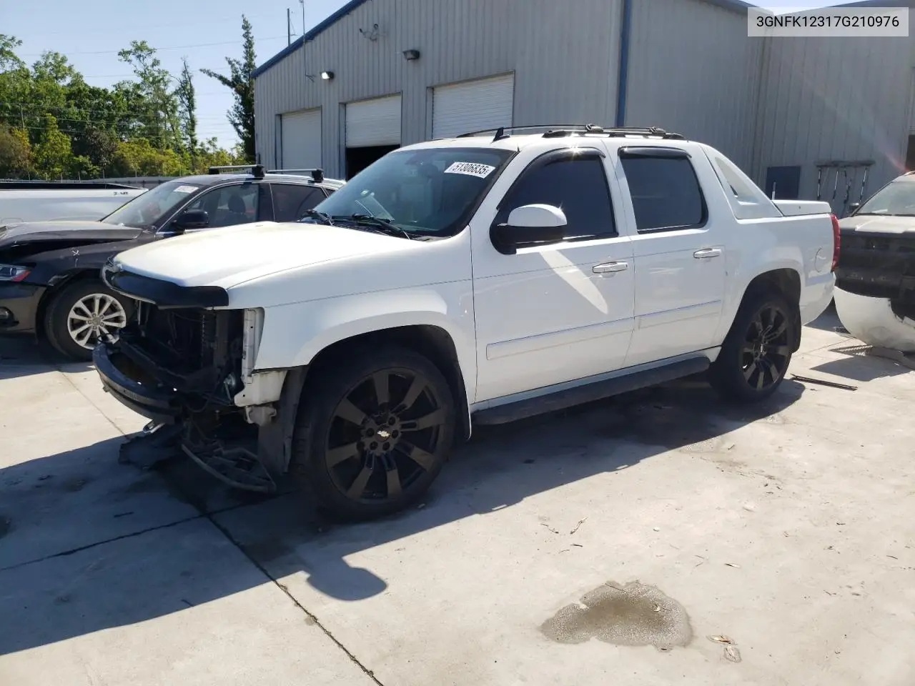 2007 Chevrolet Avalanche K1500 VIN: 3GNFK12317G210976 Lot: 51306835
