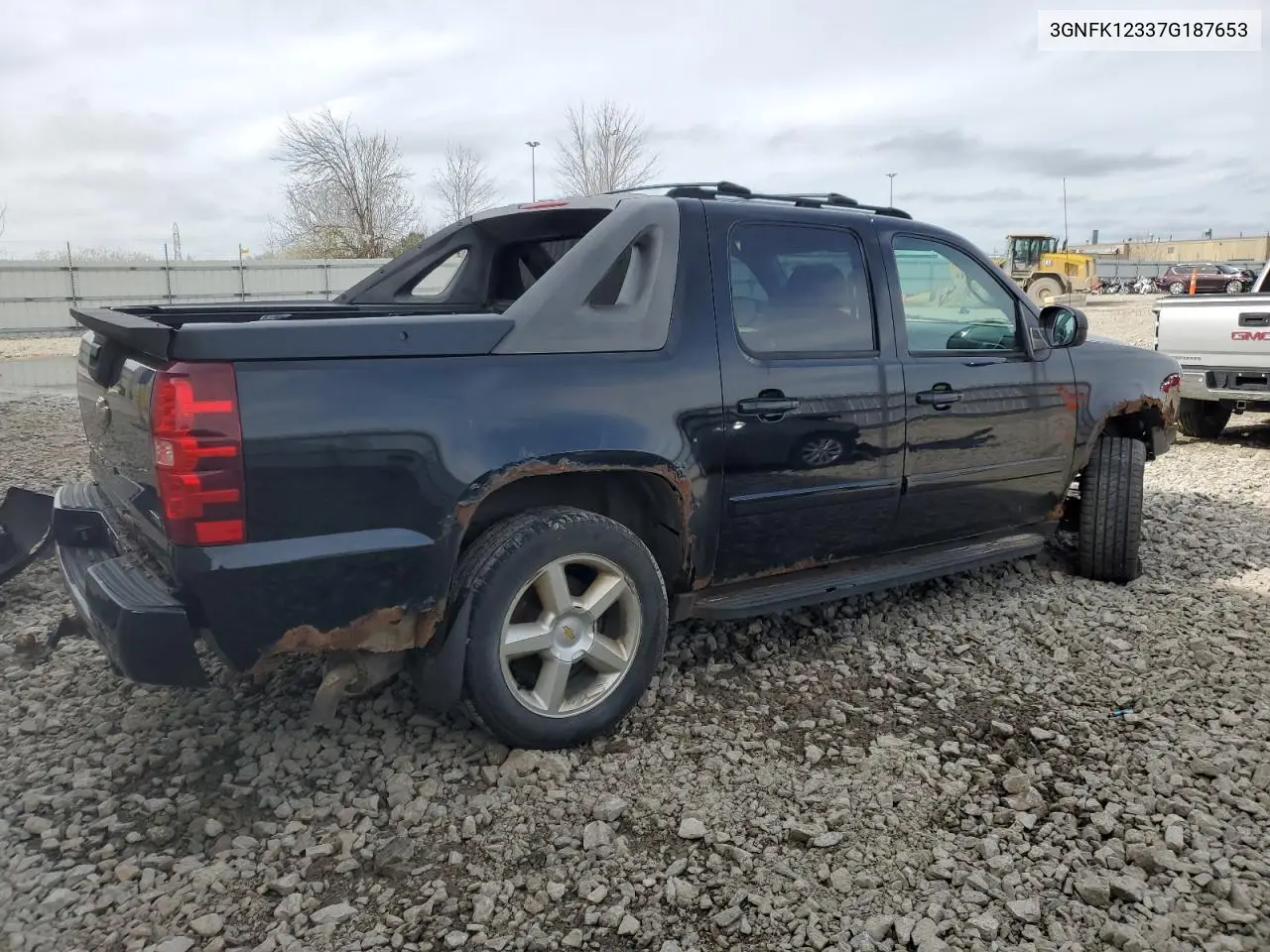 2007 Chevrolet Avalanche K1500 VIN: 3GNFK12337G187653 Lot: 54902105