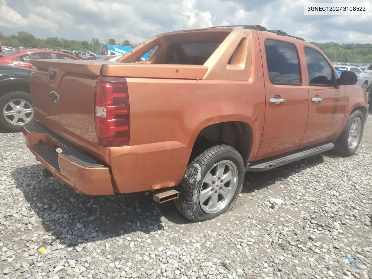 2007 Chevrolet Avalanche C1500 VIN: 3GNEC12027G108522 Lot: 54950015