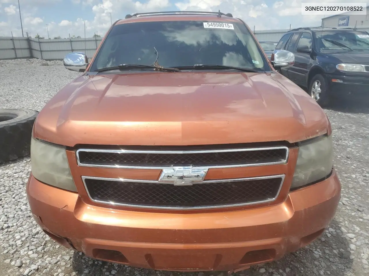 2007 Chevrolet Avalanche C1500 VIN: 3GNEC12027G108522 Lot: 54950015
