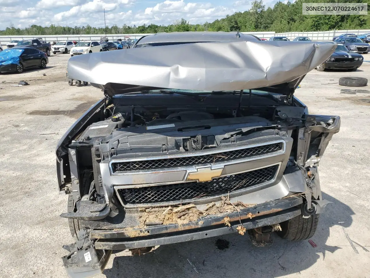 2007 Chevrolet Avalanche C1500 VIN: 3GNEC12J07G224617 Lot: 55960925