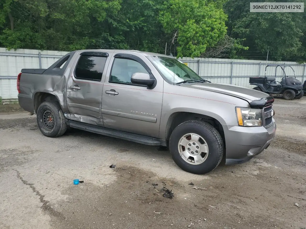 2007 Chevrolet Avalanche C1500 VIN: 3GNEC12JX7G141292 Lot: 56478545