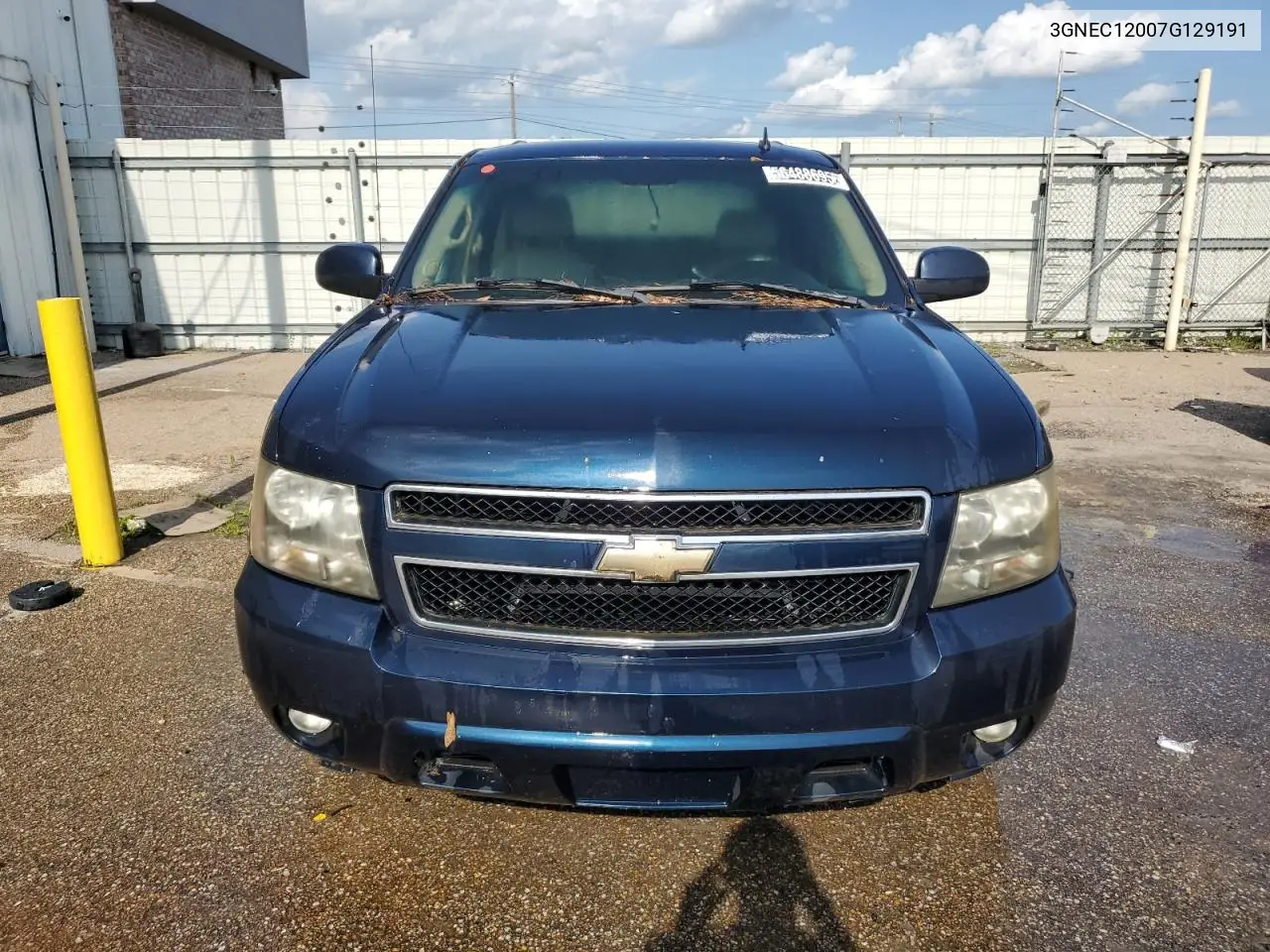 2007 Chevrolet Avalanche C1500 VIN: 3GNEC12007G129191 Lot: 56488695