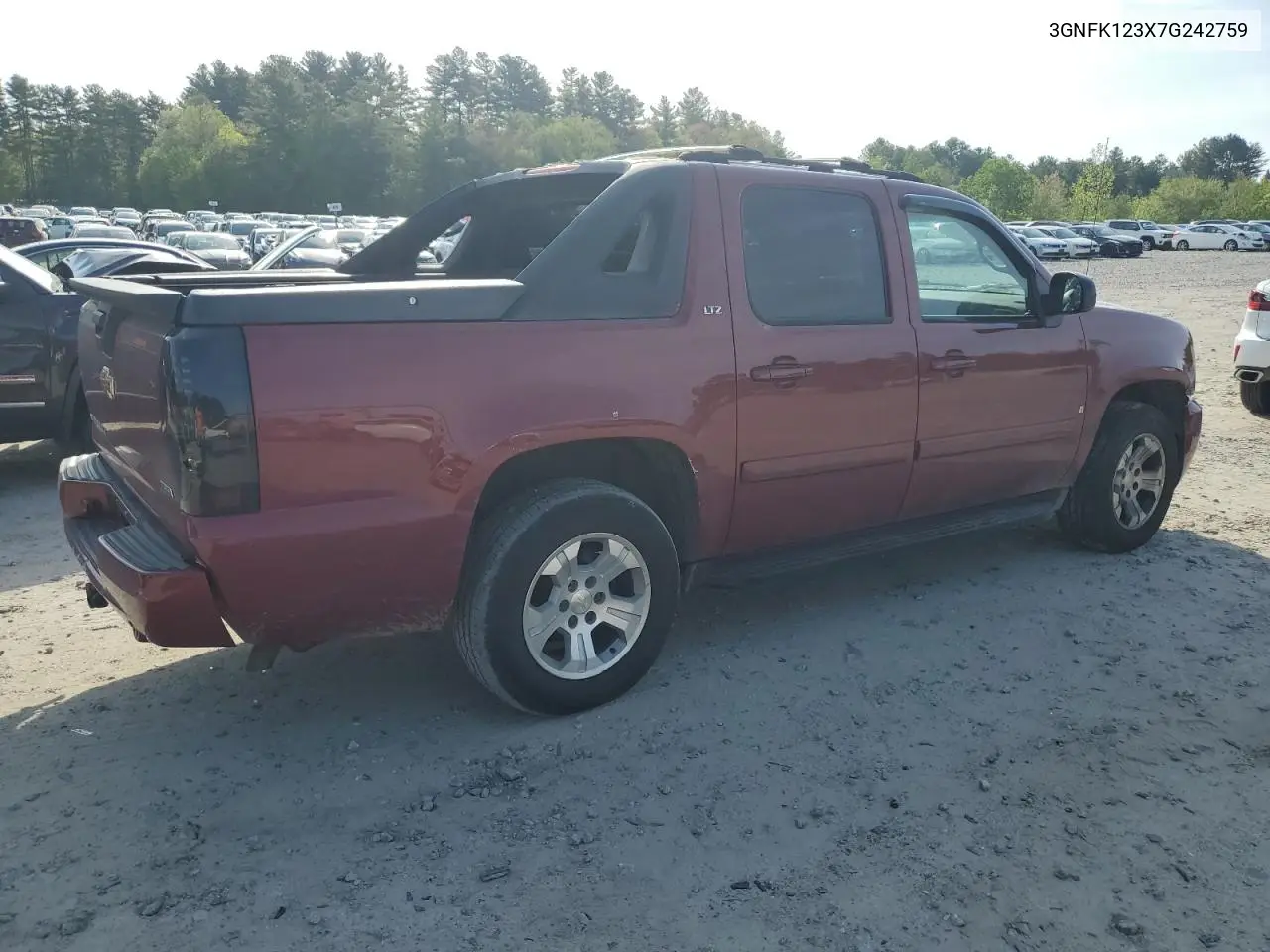 2007 Chevrolet Avalanche K1500 VIN: 3GNFK123X7G242759 Lot: 56836585