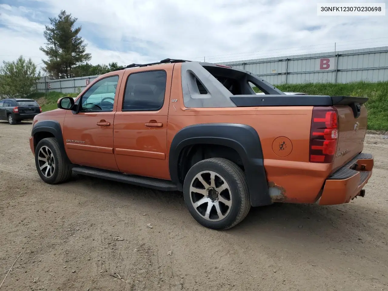 2007 Chevrolet Avalanche K1500 VIN: 3GNFK12307G230698 Lot: 56882075