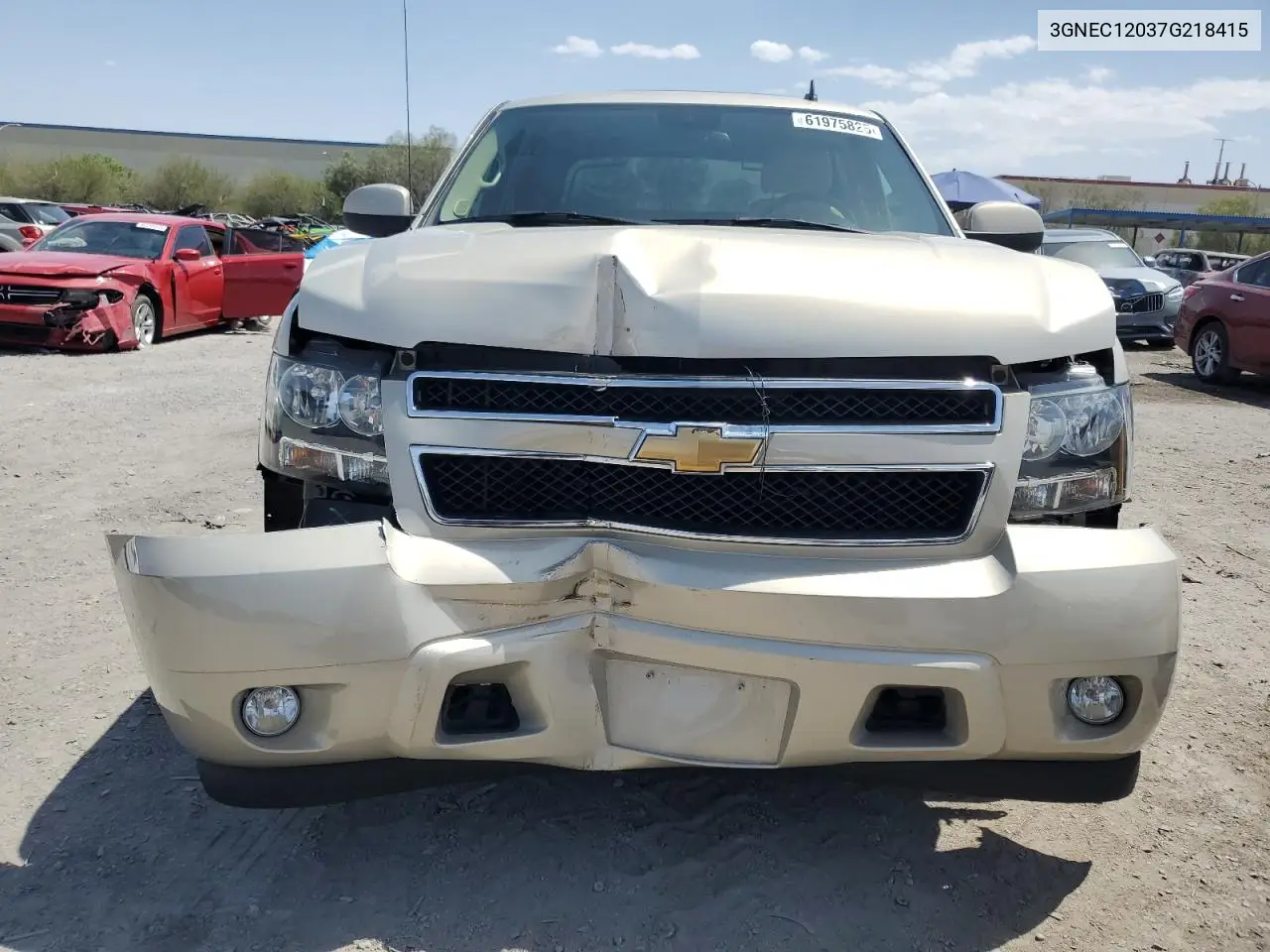 2007 Chevrolet Avalanche C1500 VIN: 3GNEC12037G218415 Lot: 61975825