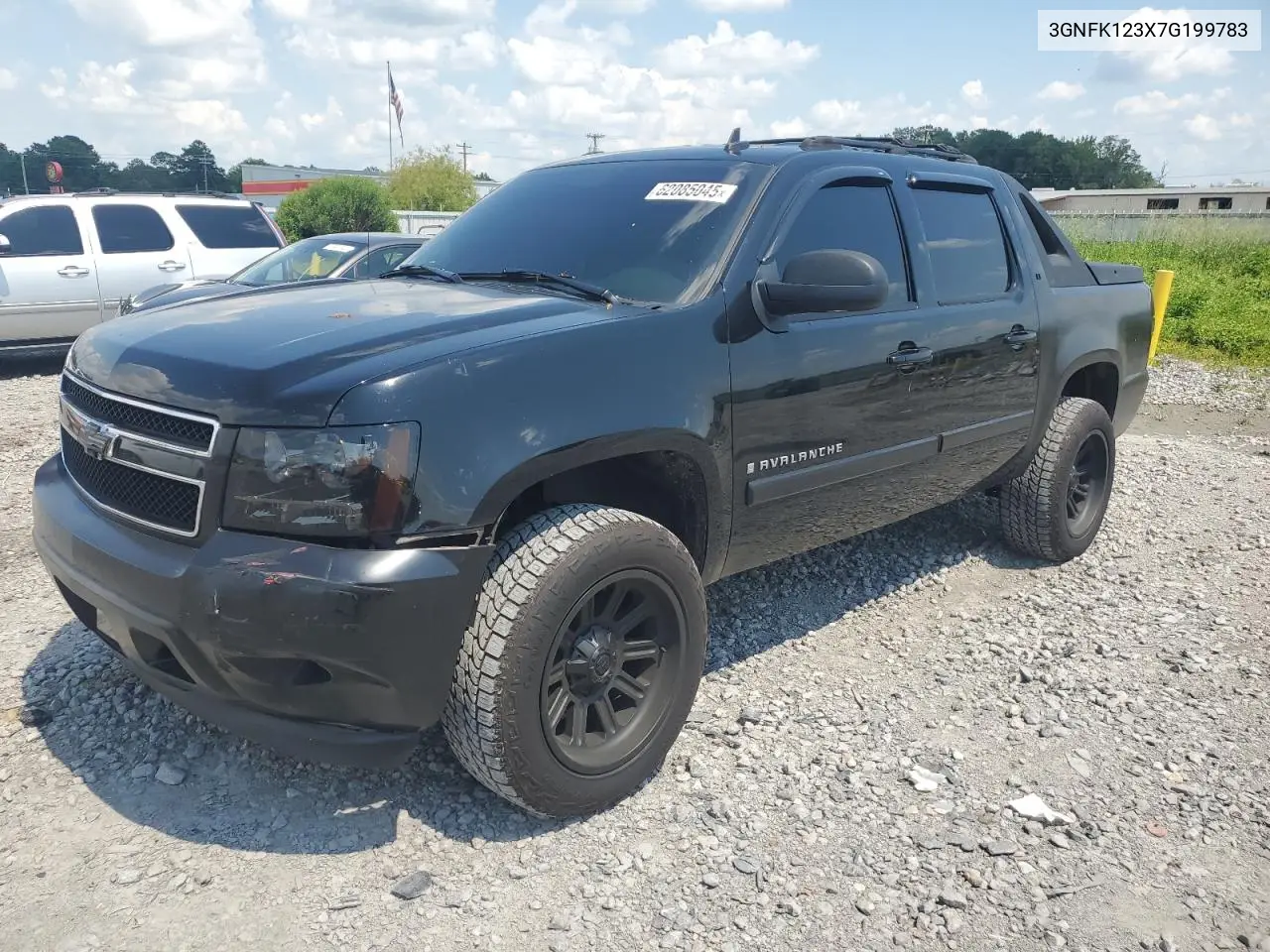 2007 Chevrolet Avalanche K1500 VIN: 3GNFK123X7G199783 Lot: 62085045