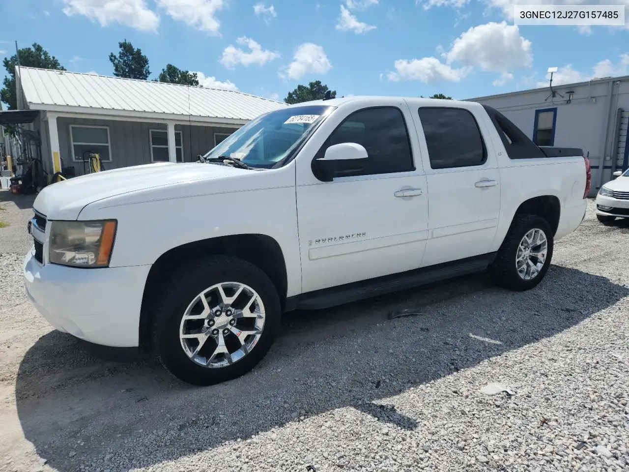 2007 Chevrolet Avalanche C1500 VIN: 3GNEC12J27G157485 Lot: 62784165