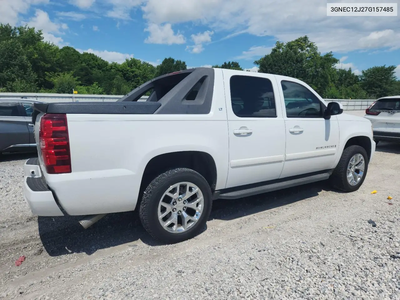 2007 Chevrolet Avalanche C1500 VIN: 3GNEC12J27G157485 Lot: 62784165