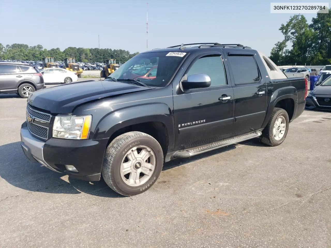 2007 Chevrolet Avalanche K1500 VIN: 3GNFK12327G289784 Lot: 62849635