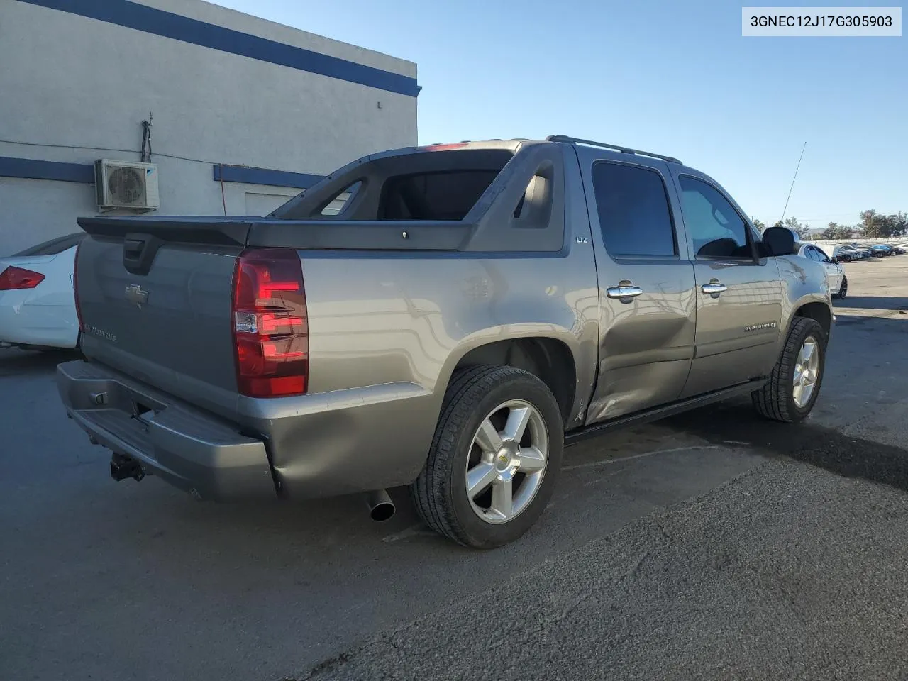 2007 Chevrolet Avalanche C1500 VIN: 3GNEC12J17G305903 Lot: 86392494
