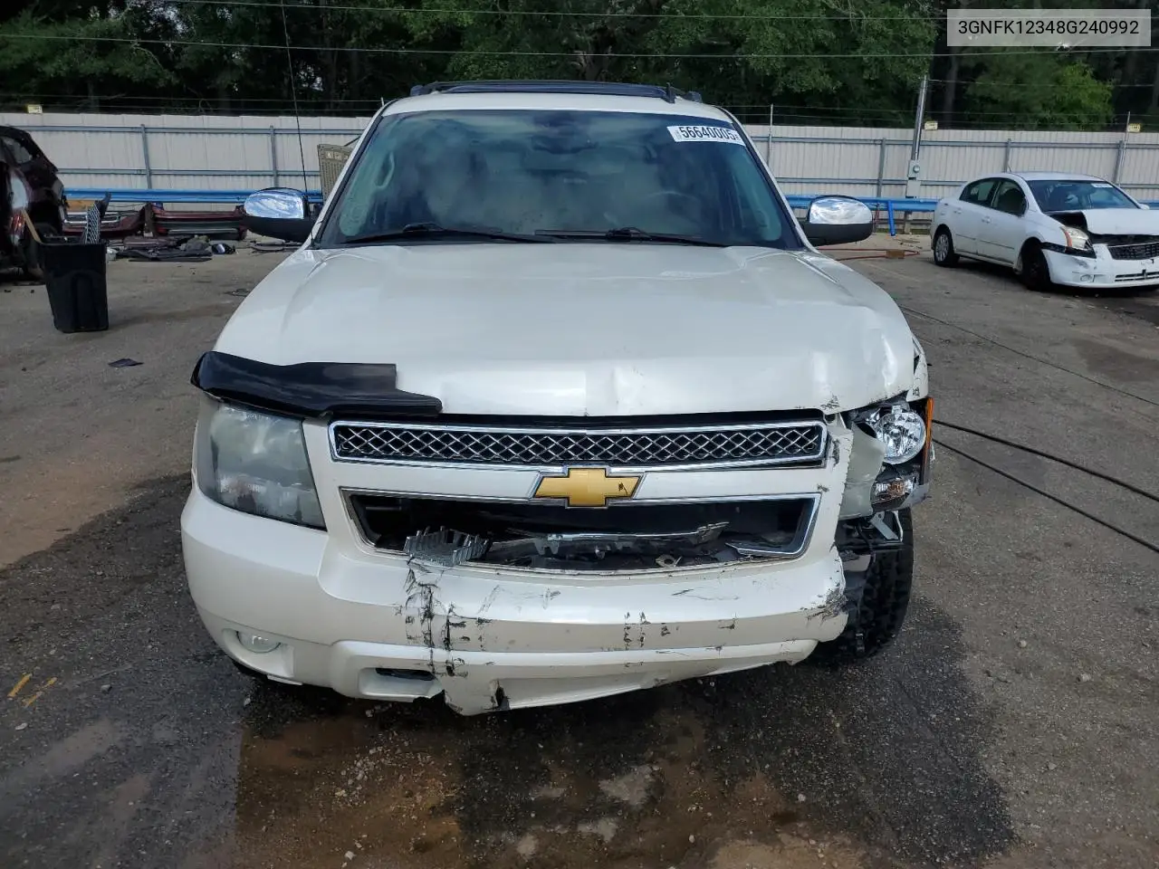 2008 Chevrolet Avalanche K1500 VIN: 3GNFK12348G240992 Lot: 56640005