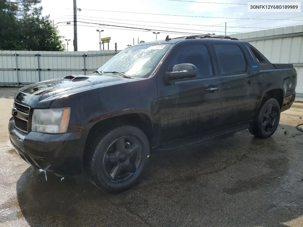 2008 Chevrolet Avalanche K1500 VIN: 3GNFK12Y68G189989 Lot: 56955155