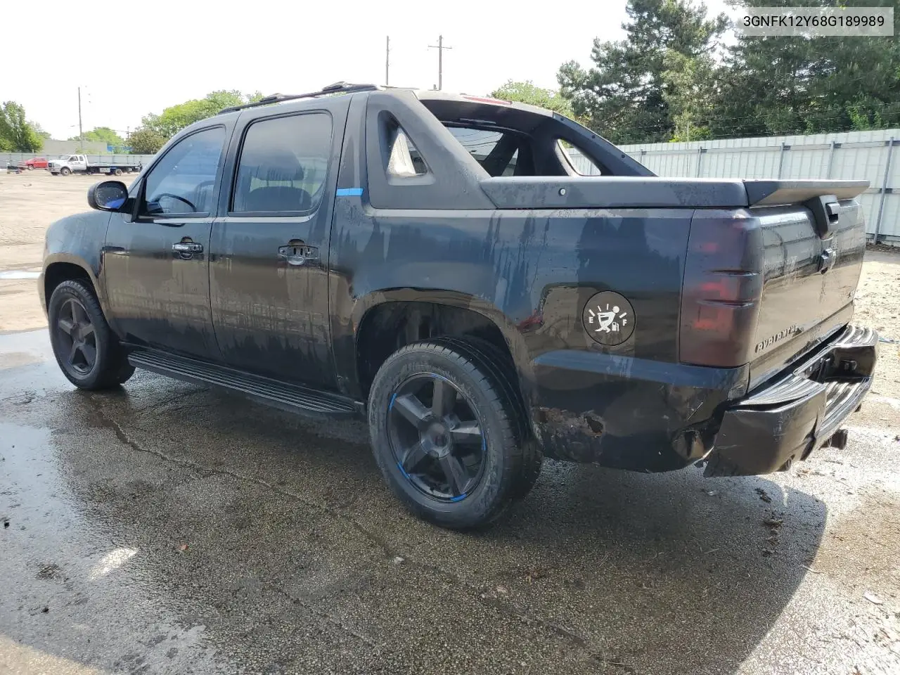 2008 Chevrolet Avalanche K1500 VIN: 3GNFK12Y68G189989 Lot: 56955155
