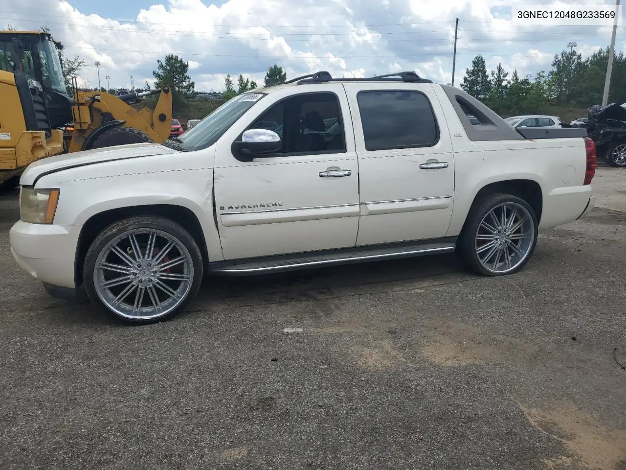 2008 Chevrolet Avalanche C1500 VIN: 3GNEC12048G233569 Lot: 56966565