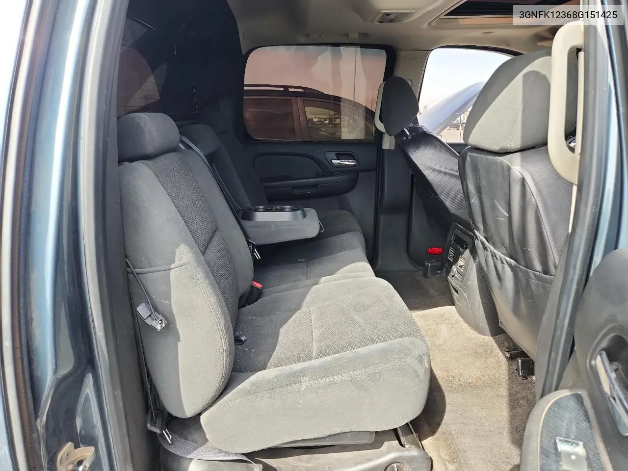 2008 Chevrolet Avalanche K1500 VIN: 3GNFK12368G151425 Lot: 58431035
