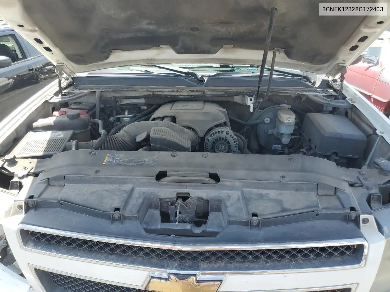 2008 Chevrolet Avalanche K1500 VIN: 3GNFK12328G172403 Lot: 61928195