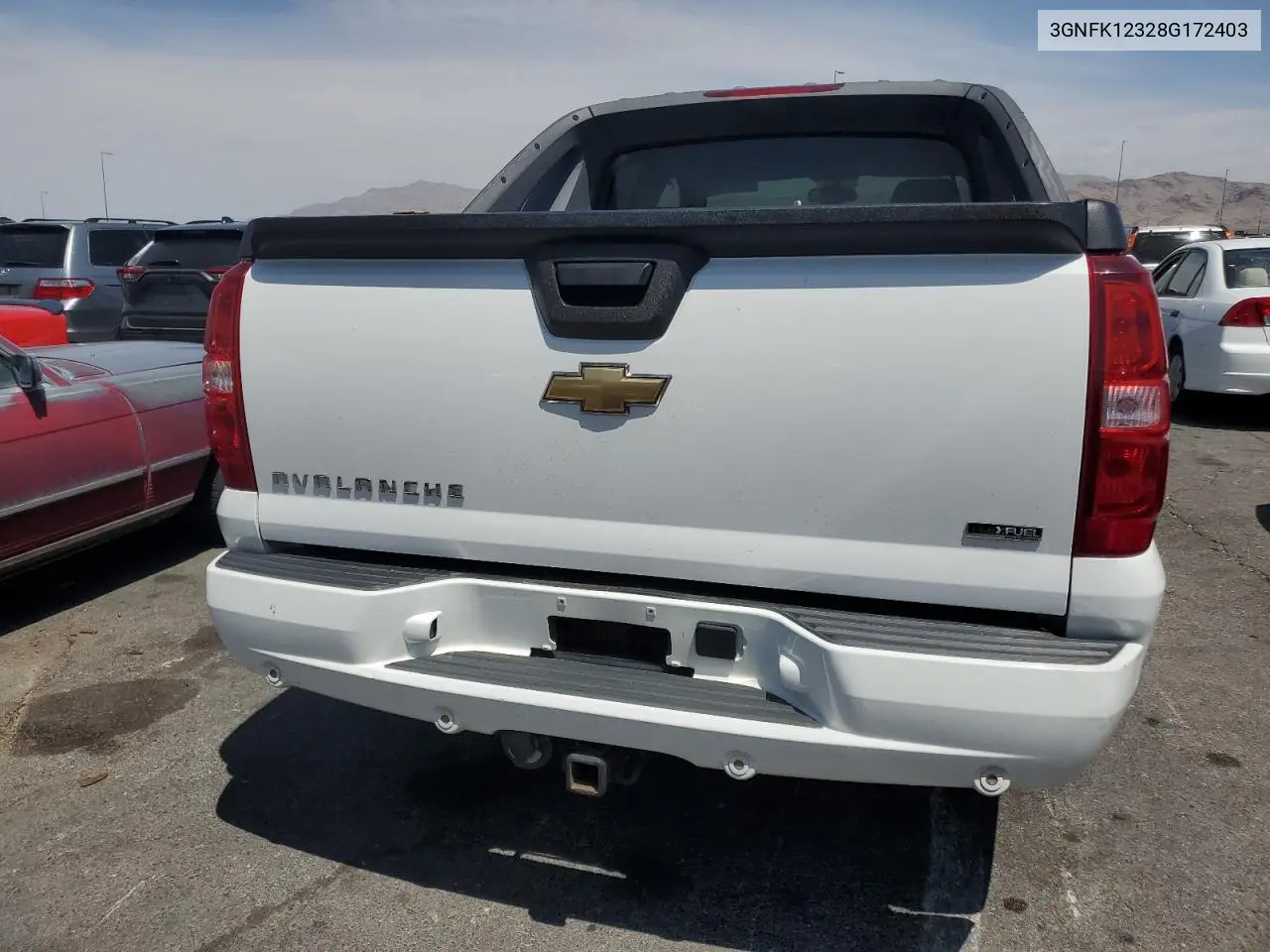 2008 Chevrolet Avalanche K1500 VIN: 3GNFK12328G172403 Lot: 61928195