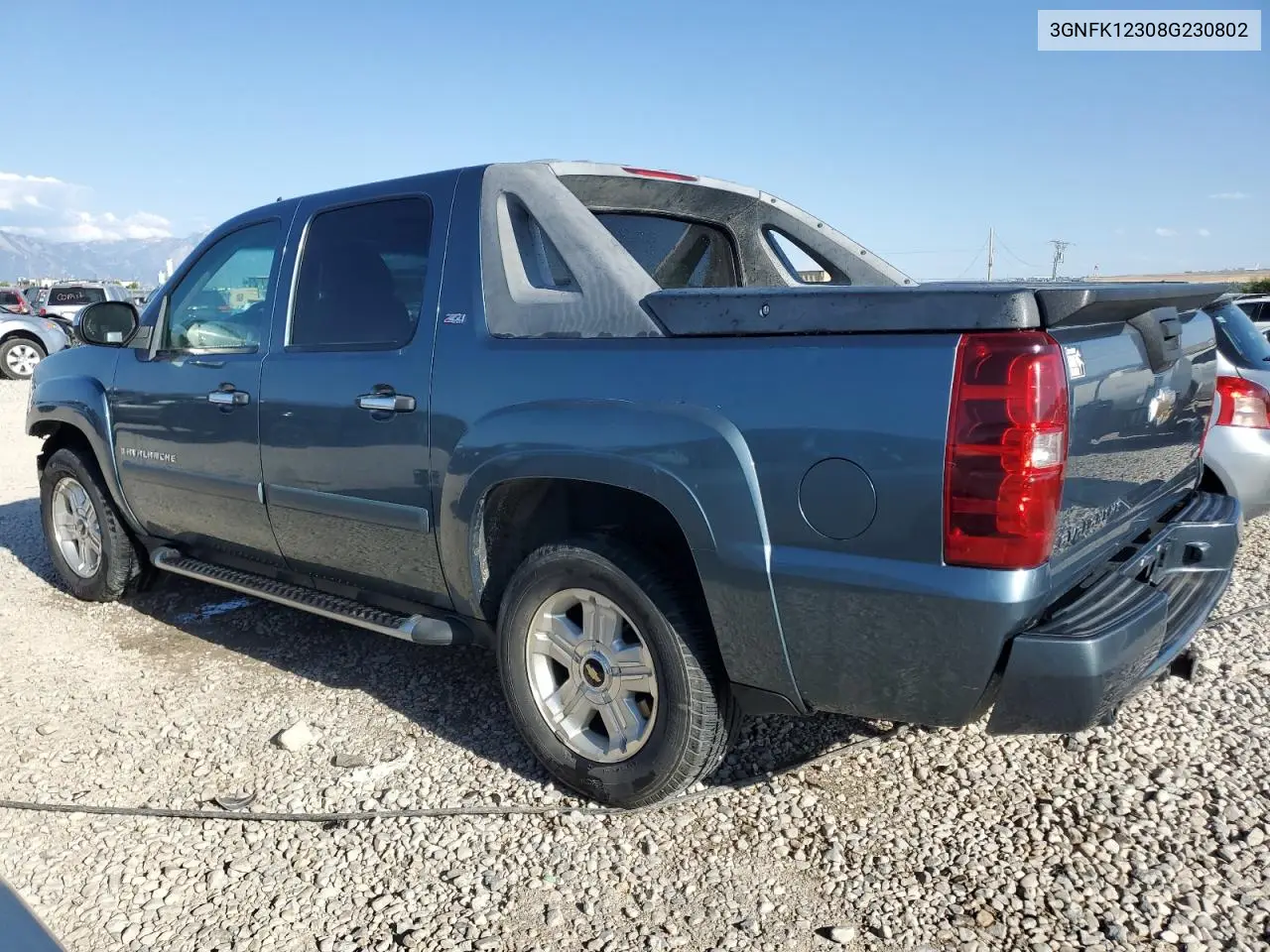 2008 Chevrolet Avalanche K1500 VIN: 3GNFK12308G230802 Lot: 62599685