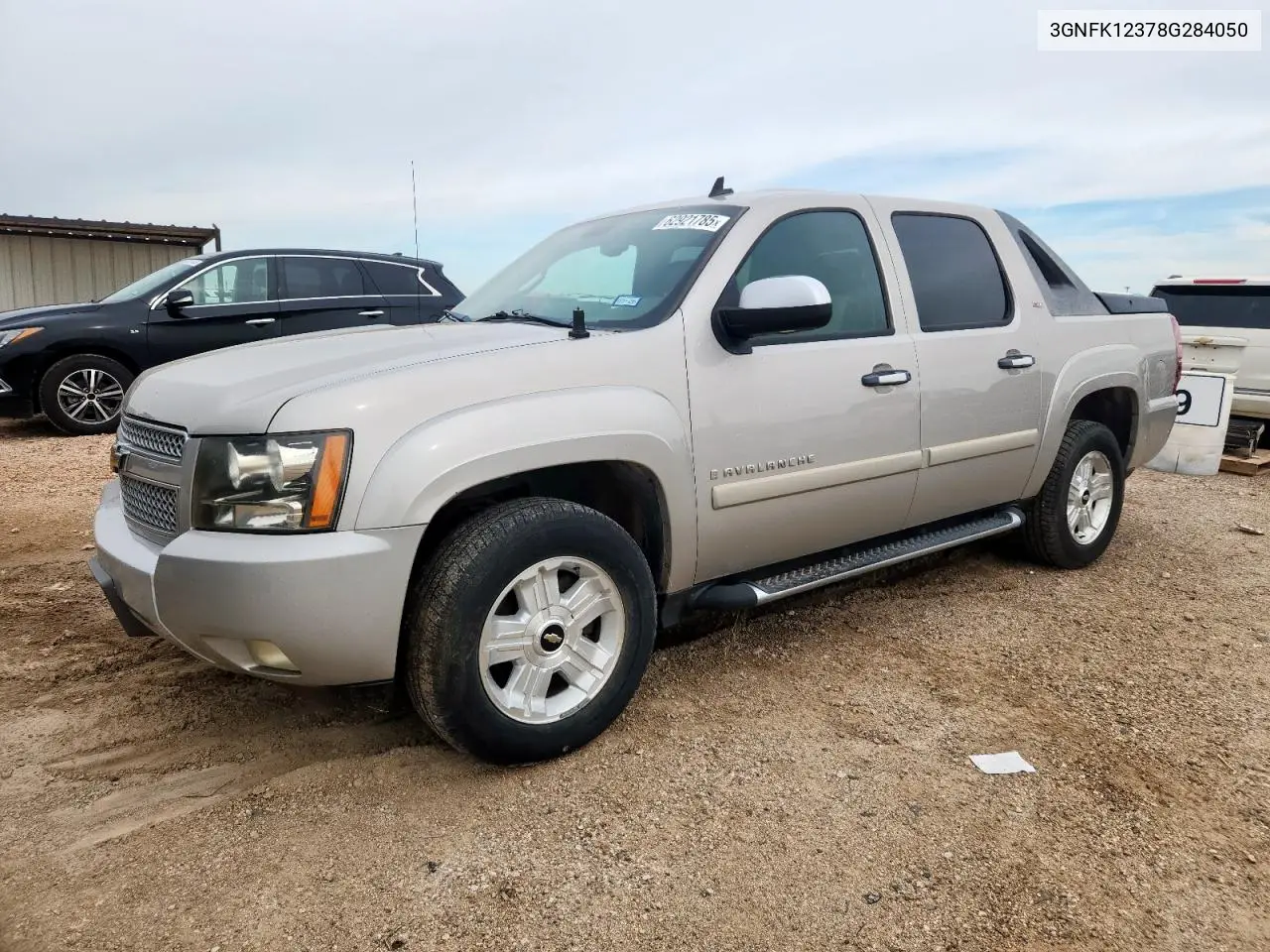2008 Chevrolet Avalanche K1500 VIN: 3GNFK12378G284050 Lot: 62921785