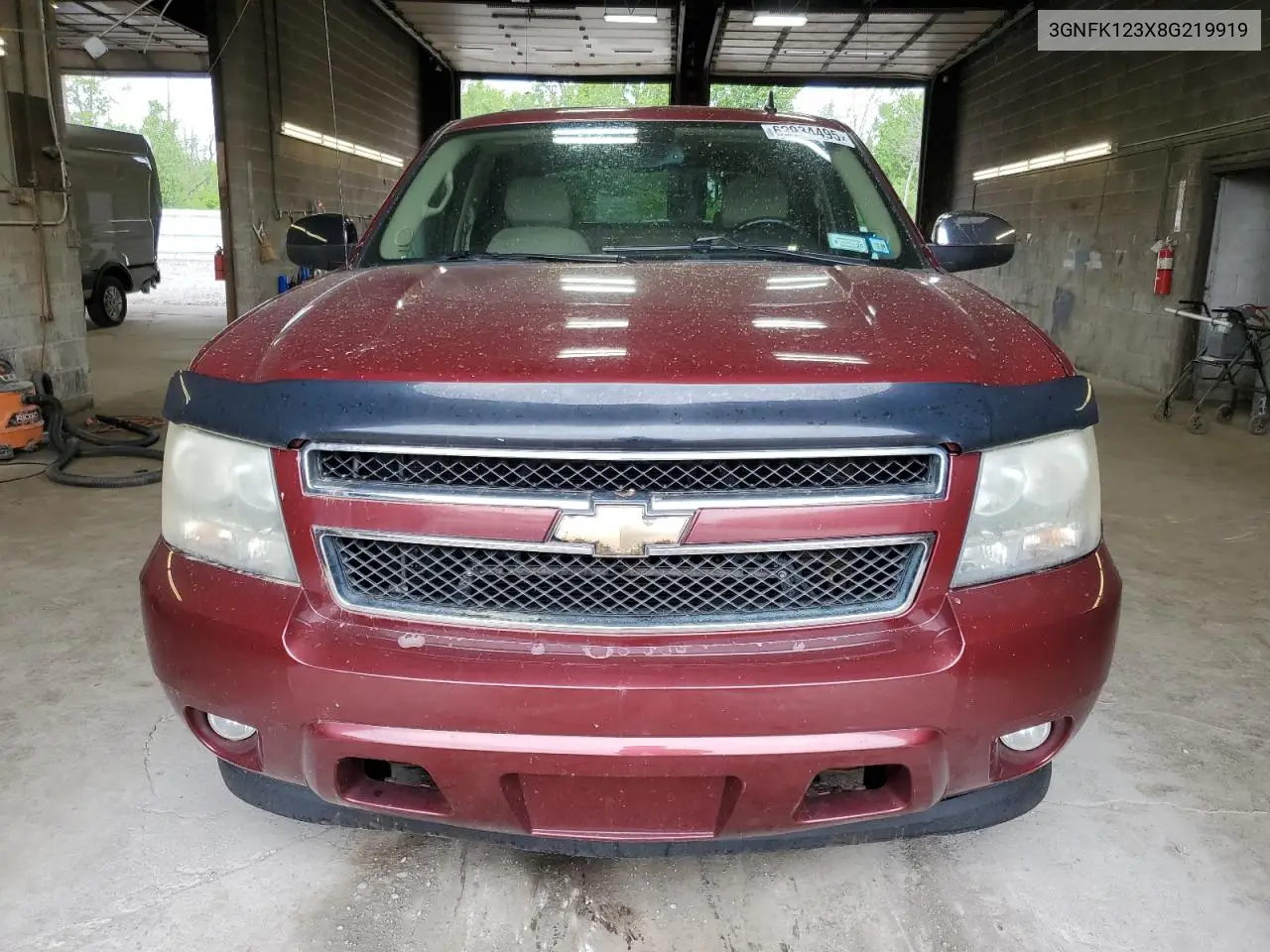 2008 Chevrolet Avalanche K1500 VIN: 3GNFK123X8G219919 Lot: 62934495