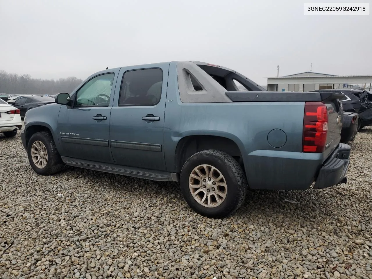 2009 Chevrolet Avalanche C1500 Lt VIN: 3GNEC22059G242918 Lot: 43550905