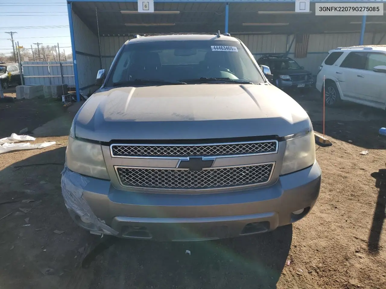 2009 Chevrolet Avalanche K1500 Lt VIN: 3GNFK22079G275085 Lot: 44463465