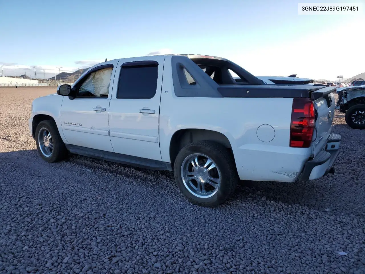 2009 Chevrolet Avalanche C1500 Lt VIN: 3GNEC22J89G197451 Lot: 47567175
