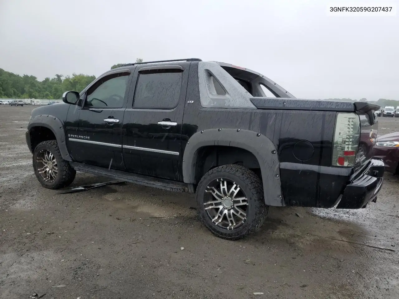 2009 Chevrolet Avalanche K1500 Ltz VIN: 3GNFK32059G207437 Lot: 60010445