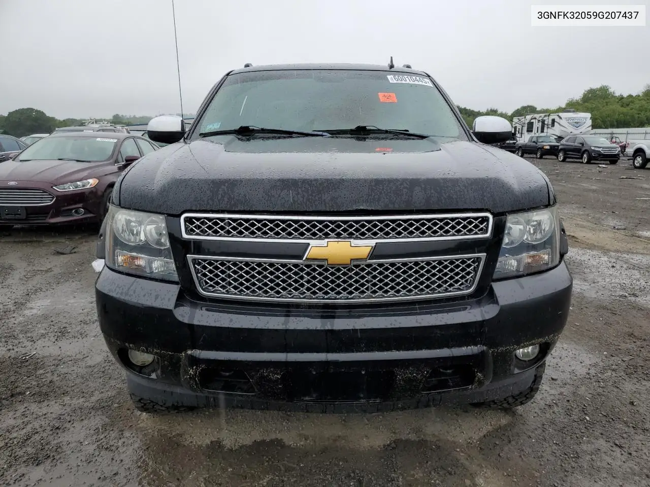 2009 Chevrolet Avalanche K1500 Ltz VIN: 3GNFK32059G207437 Lot: 60010445