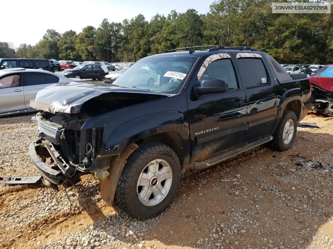 2010 Chevrolet Avalanche Lt VIN: 3GNVKFE00AG292958 Lot: 45348565