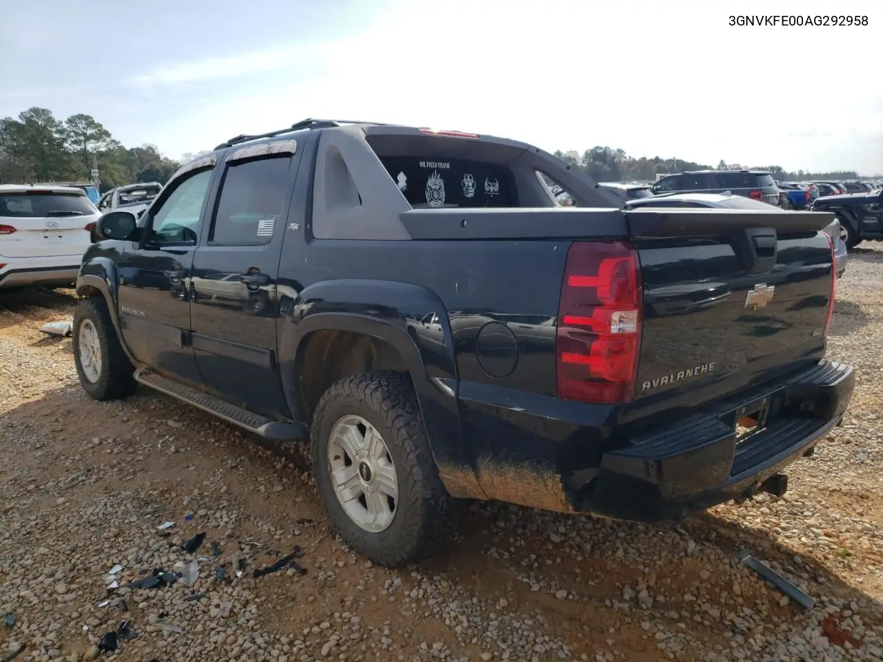 2010 Chevrolet Avalanche Lt VIN: 3GNVKFE00AG292958 Lot: 45348565