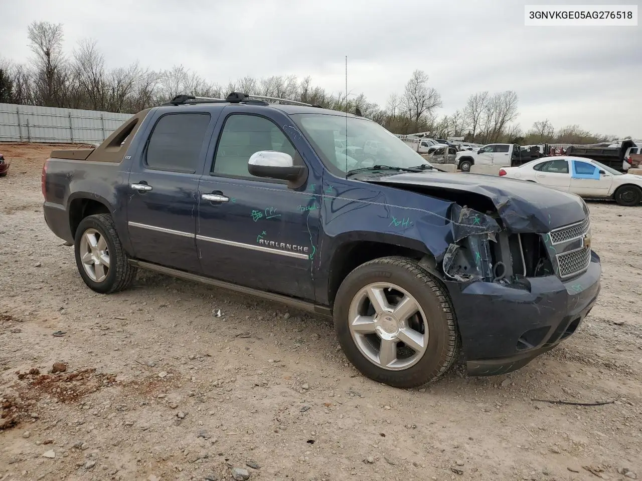 2010 Chevrolet Avalanche Ltz VIN: 3GNVKGE05AG276518 Lot: 48993385