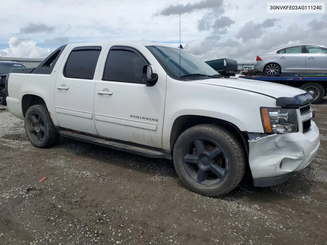 2010 Chevrolet Avalanche Lt VIN: 3GNVKFE03AG111240 Lot: 56571345