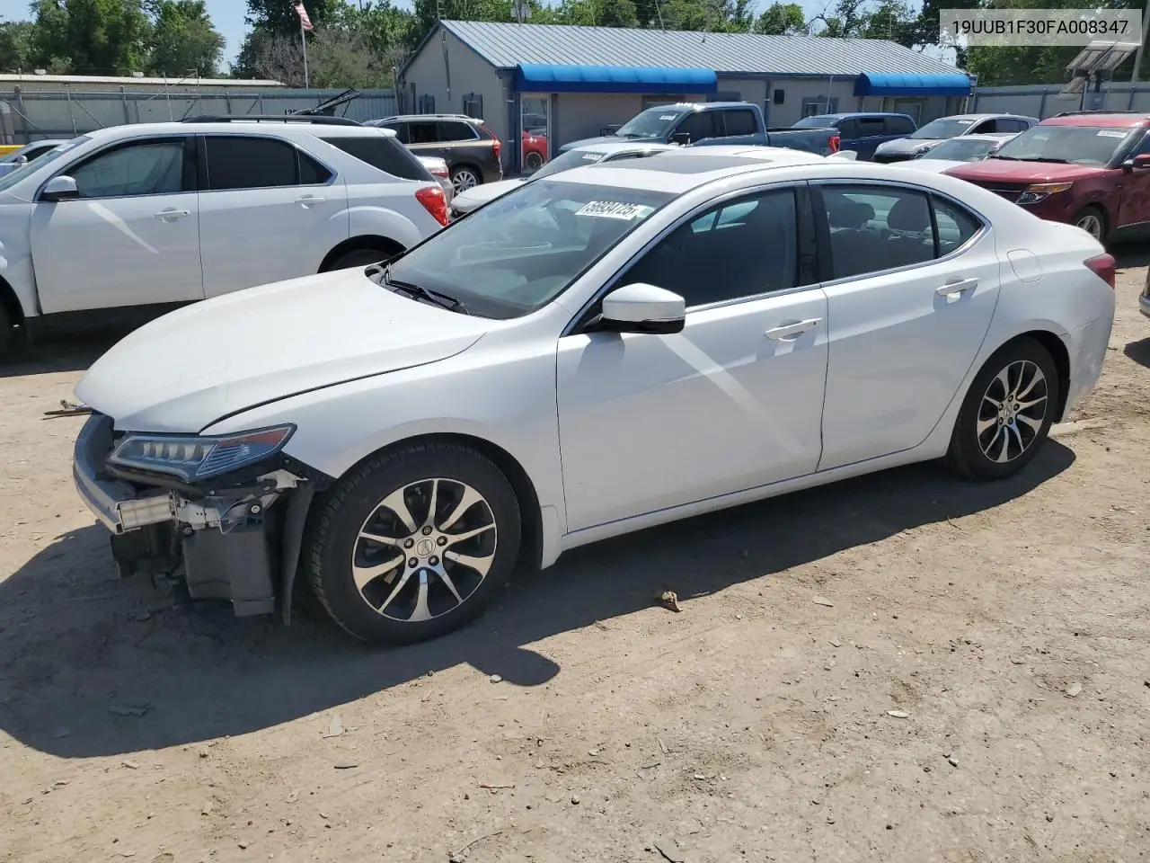 2010 Acura Tlx VIN: 19UUB1F30FA008347 Lot: 57060705