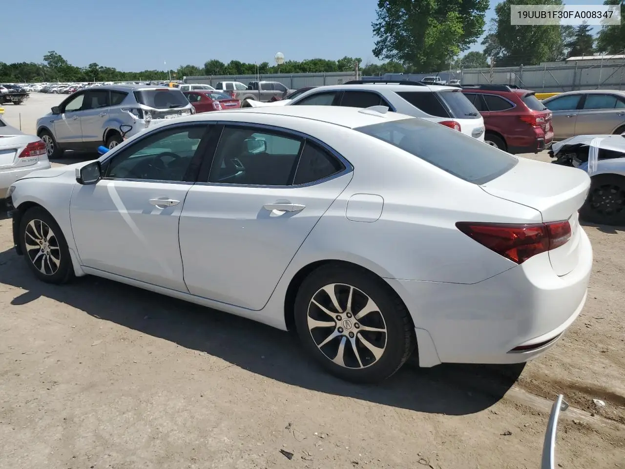 2010 Acura Tlx VIN: 19UUB1F30FA008347 Lot: 57060705