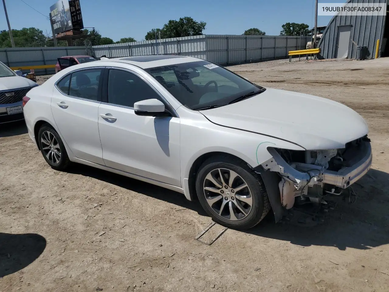 2010 Acura Tlx VIN: 19UUB1F30FA008347 Lot: 57060705